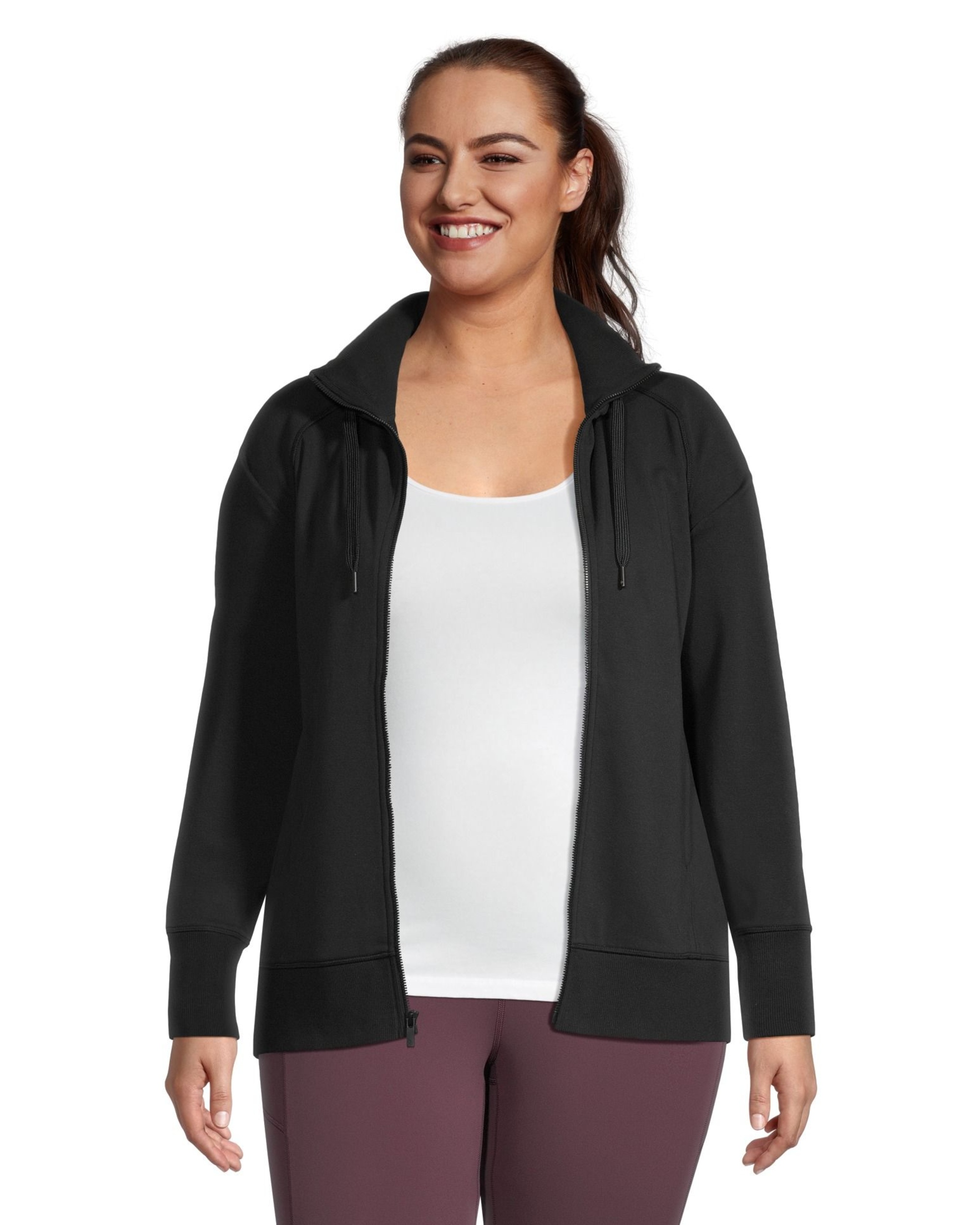 Shambhala Women's Fitted Full Zip Hoodie Marks