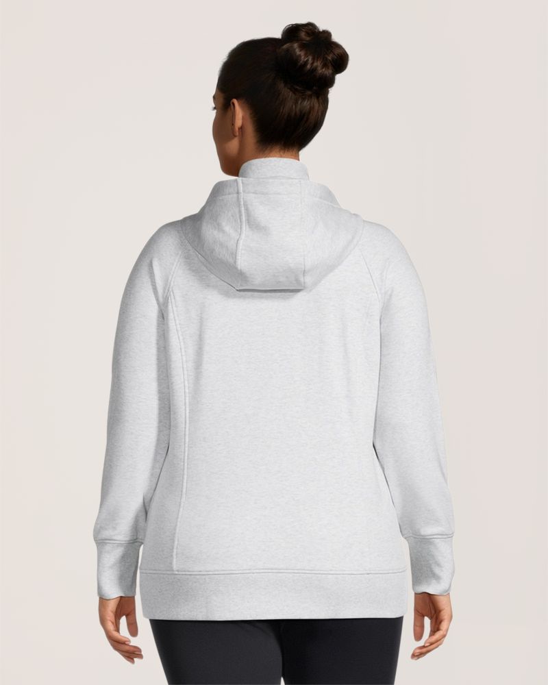 Chandail à capuche de coupe ajustée avec glissière pleine longueur pour femmes, Shambhala