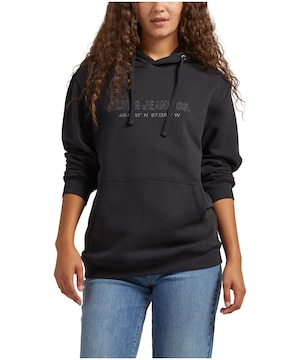 Silver Unisex Logo French Terry Hoodie Sweatershirt