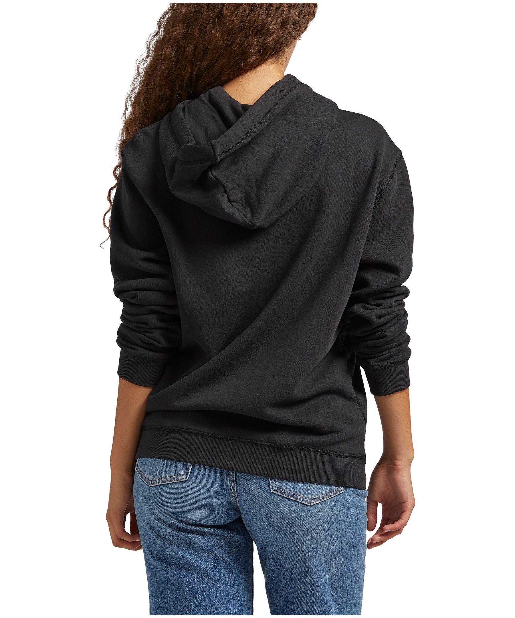 Silver Unisex Logo French Terry Hoodie Sweatershirt