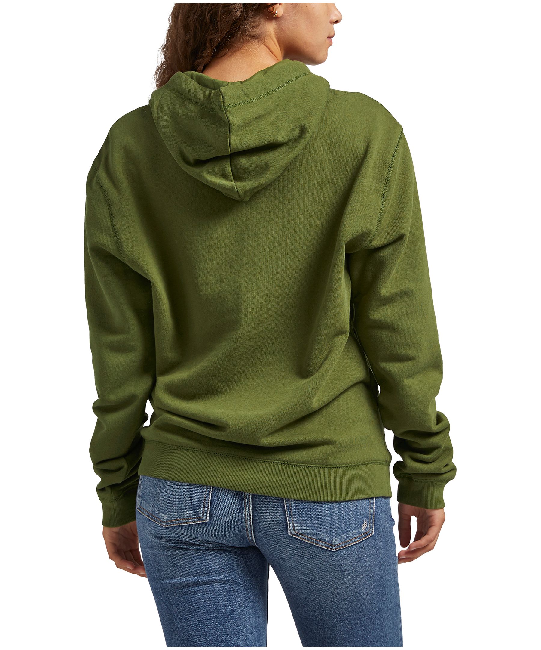 Silver Unisex Logo French Terry Hoodie Sweatershirt