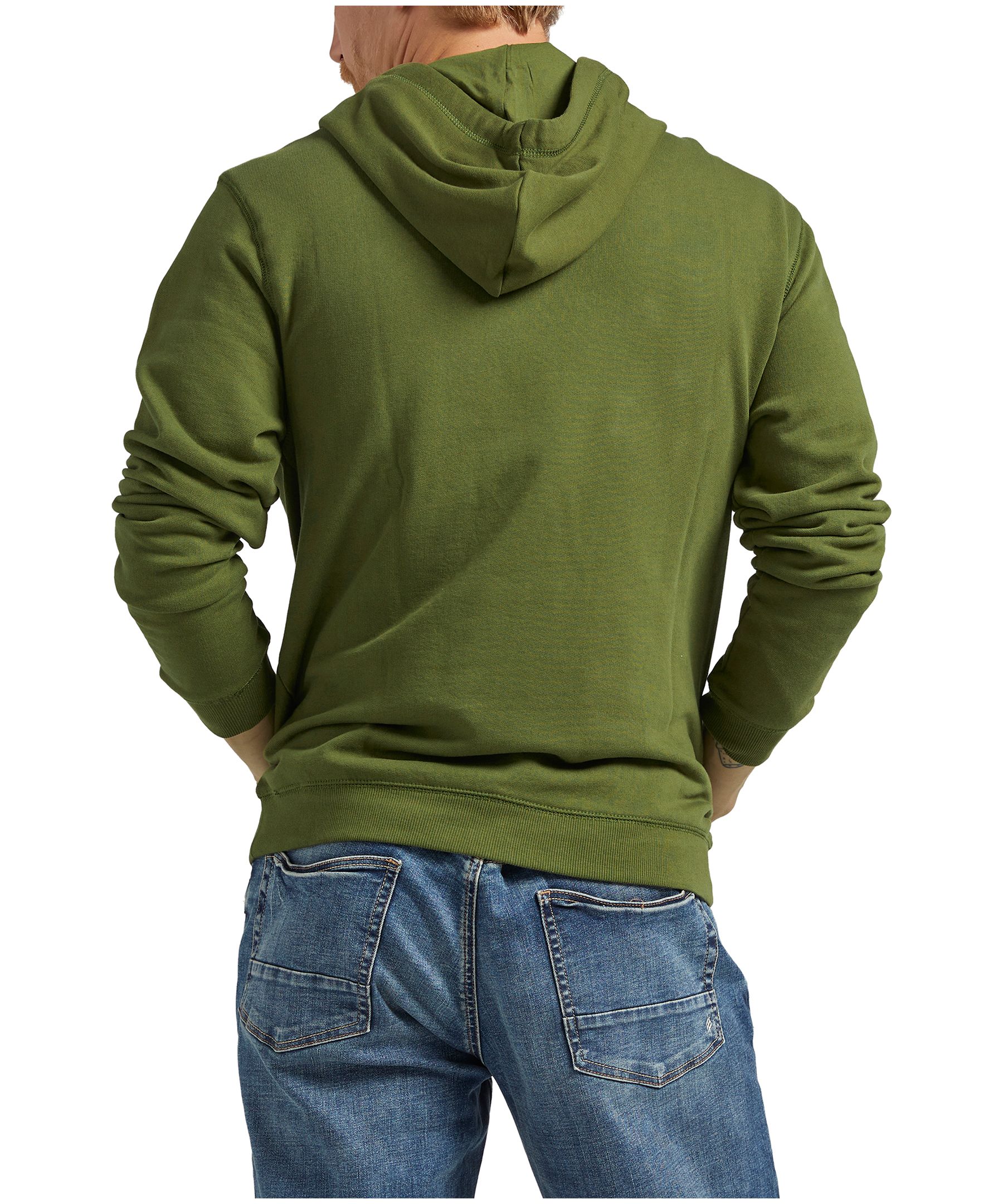 Silver Unisex Logo French Terry Hoodie Sweatershirt