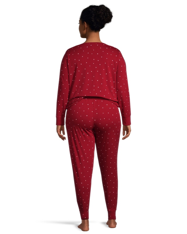 Denver Hayes Women's 2 Piece Henley Pajama Set Marks