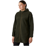 Helly Hansen Women's Maud Pile Long Fleece Jacket Front_Three_Fourths_Angled_Left
