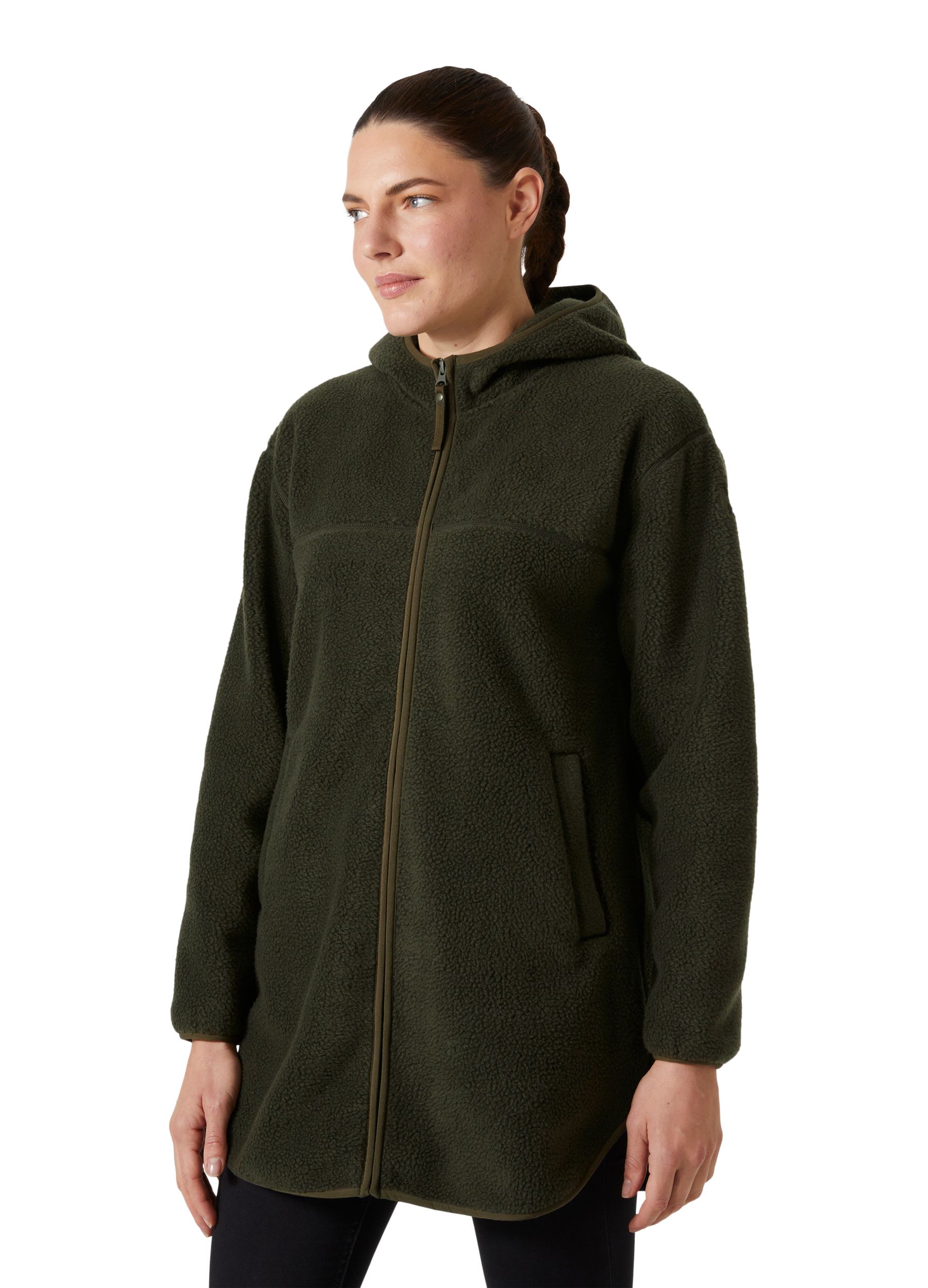 Veste longue en molleton à effet velours pour femmes, Maud, Helly Hansen