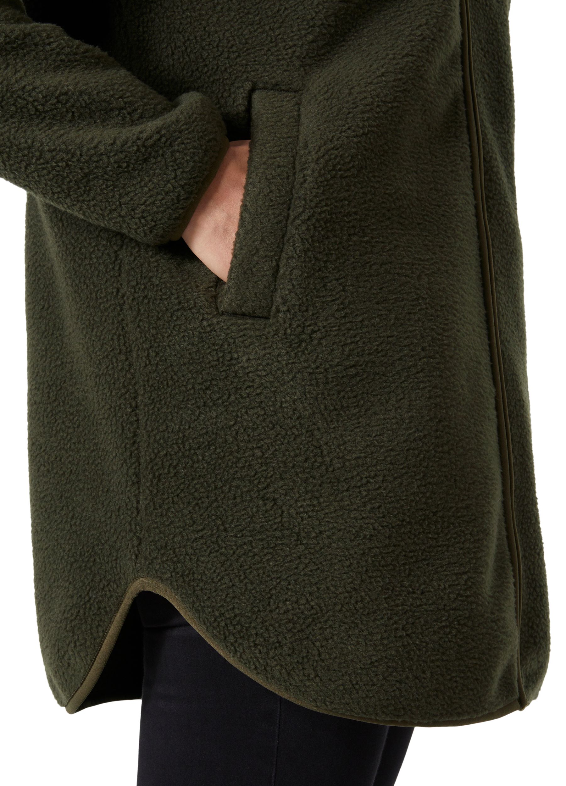 Veste longue en molleton à effet velours pour femmes, Maud, Helly Hansen