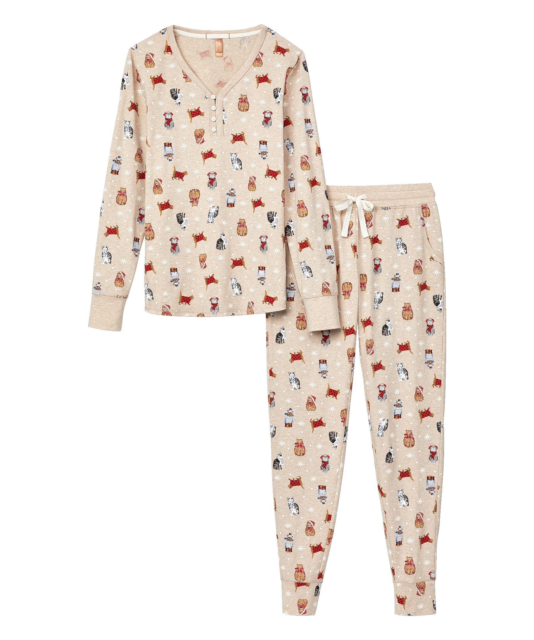 ALBERT KREUZ  Women's pajamas with short sleeves and 3/4 pants
