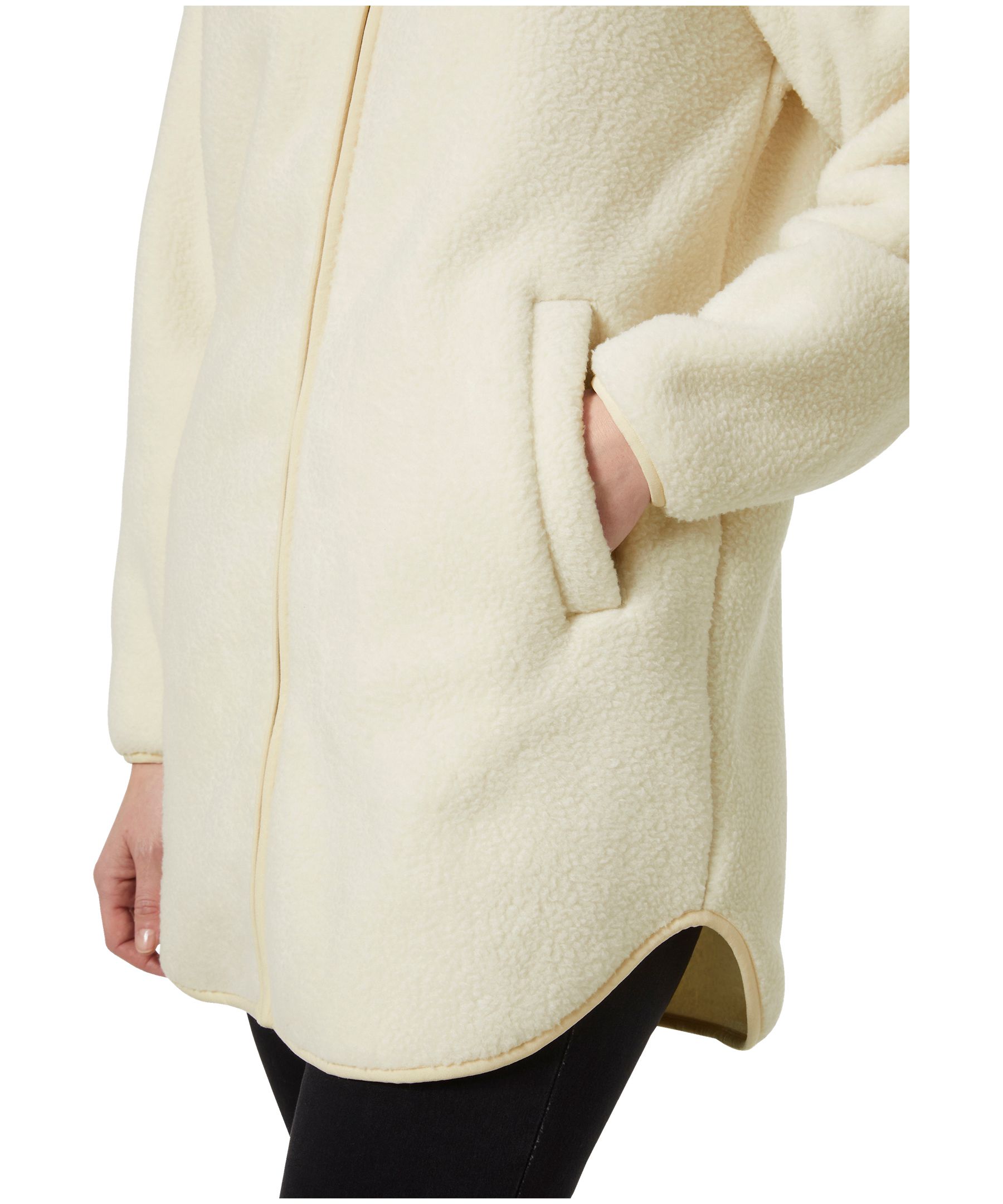 Veste longue en molleton à effet velours pour femmes, Maud, Helly Hansen