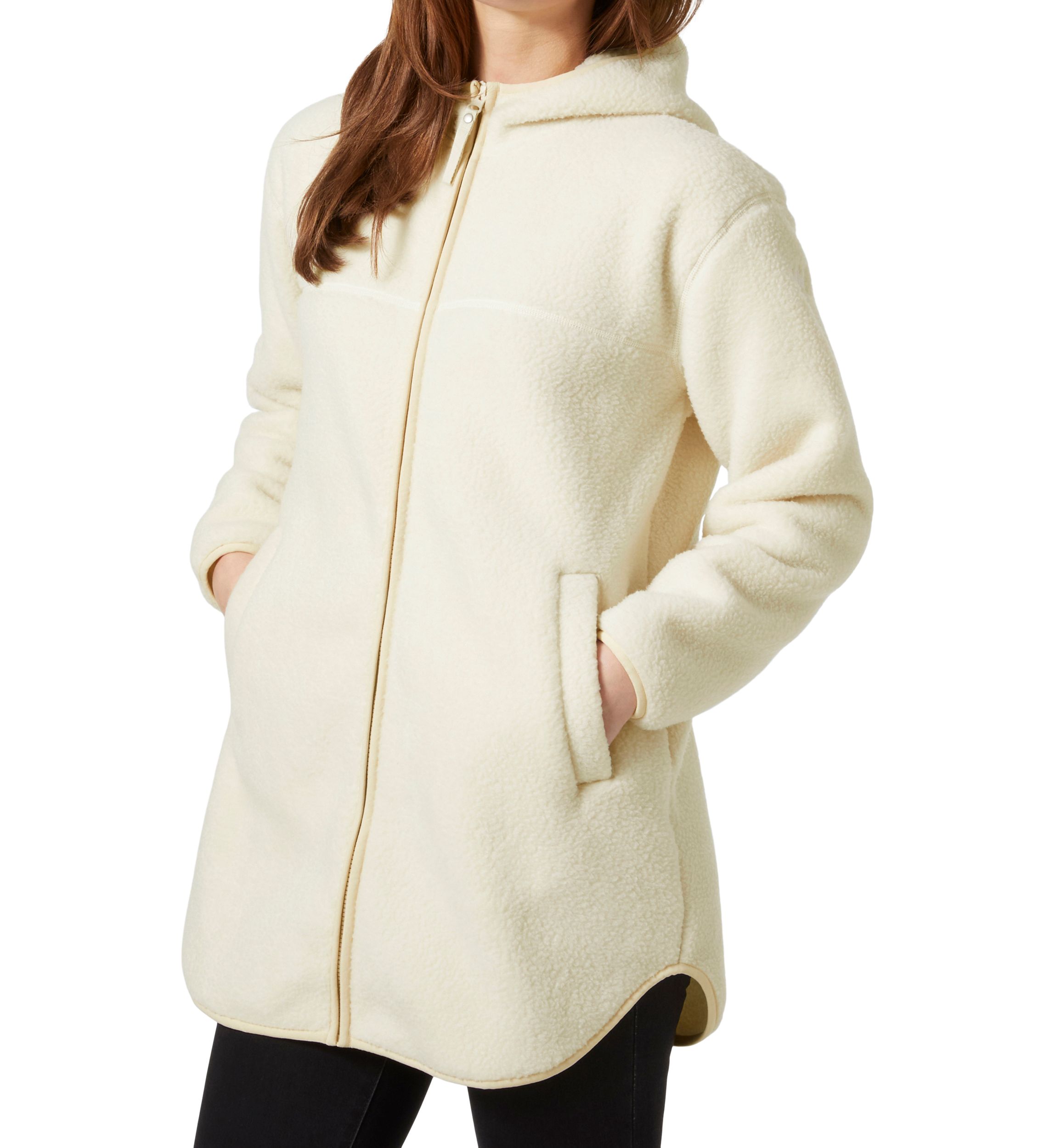 Veste longue en molleton à effet velours pour femmes, Maud, Helly Hansen