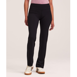 Pantalon droit confortable à enfiler pour femme, Shambhala Front_Flat