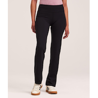 Pantalon droit confortable à enfiler pour femme, Shambhala Front_Flat