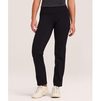 Pantalon droit confortable à enfiler pour femme, Shambhala Front_Flat