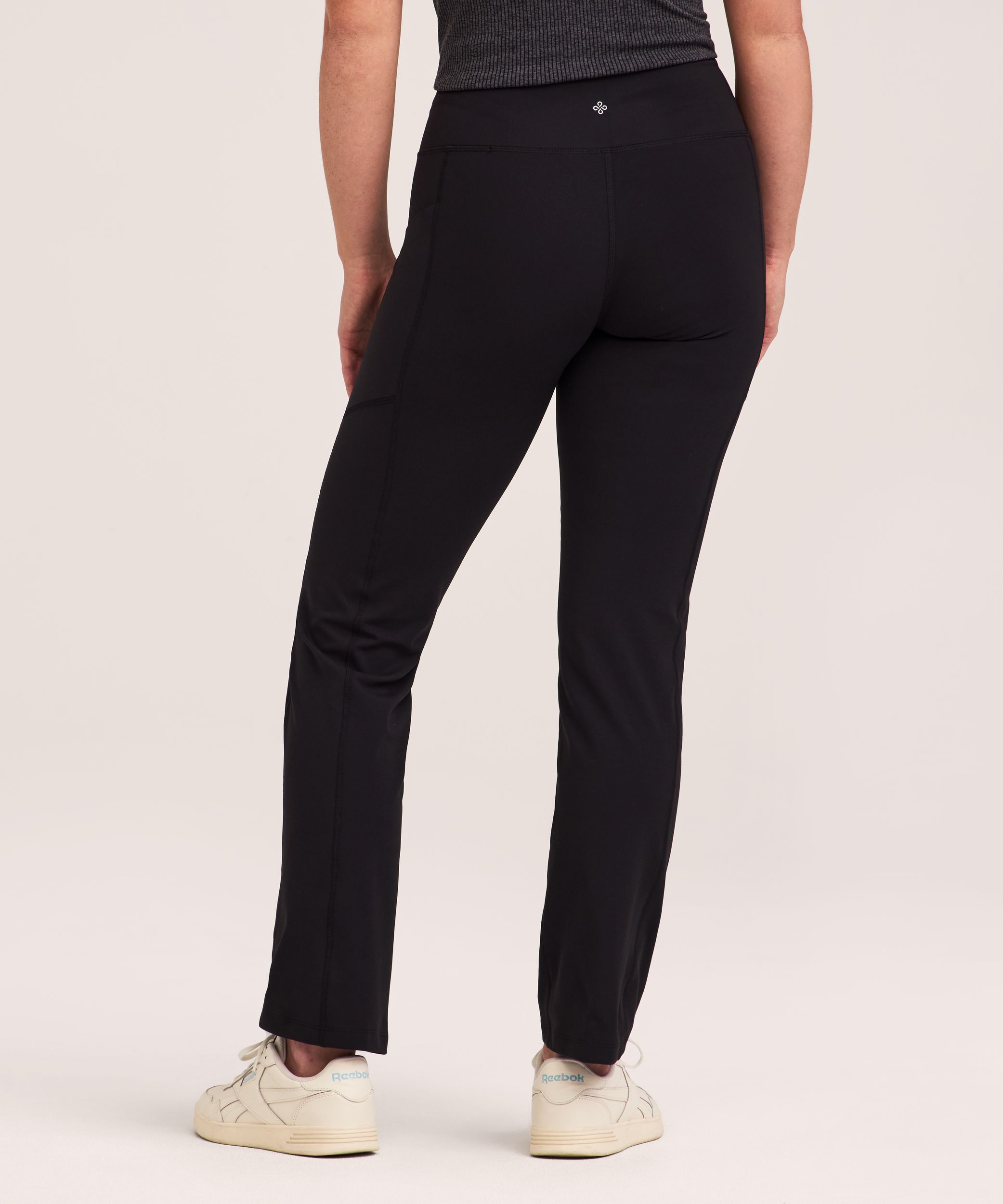 Shambhala Women's Live-In Comfort Straight Leg Pants - Short