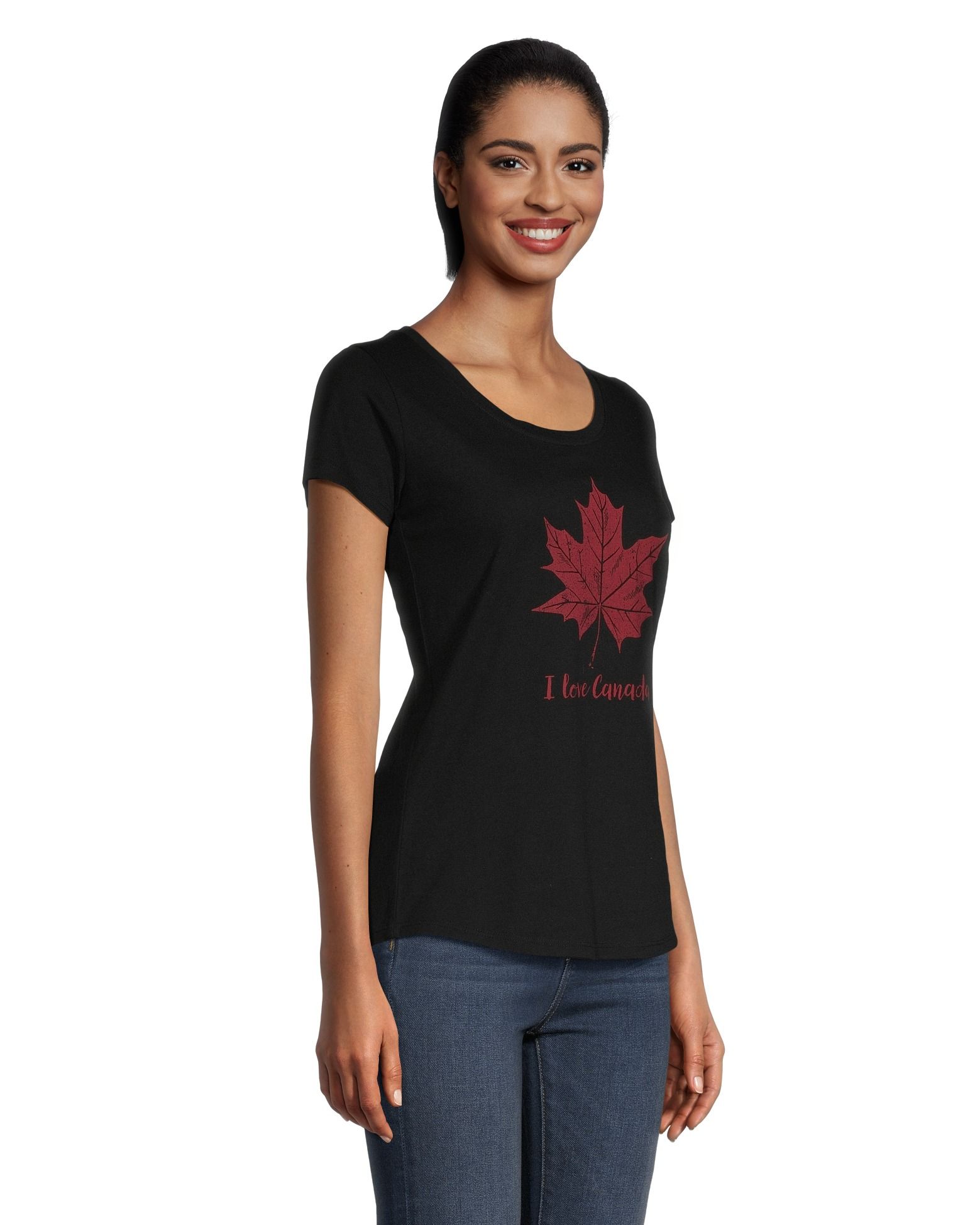 T-shirt pour femmes, Fête du Canada, Logo T-Shirt