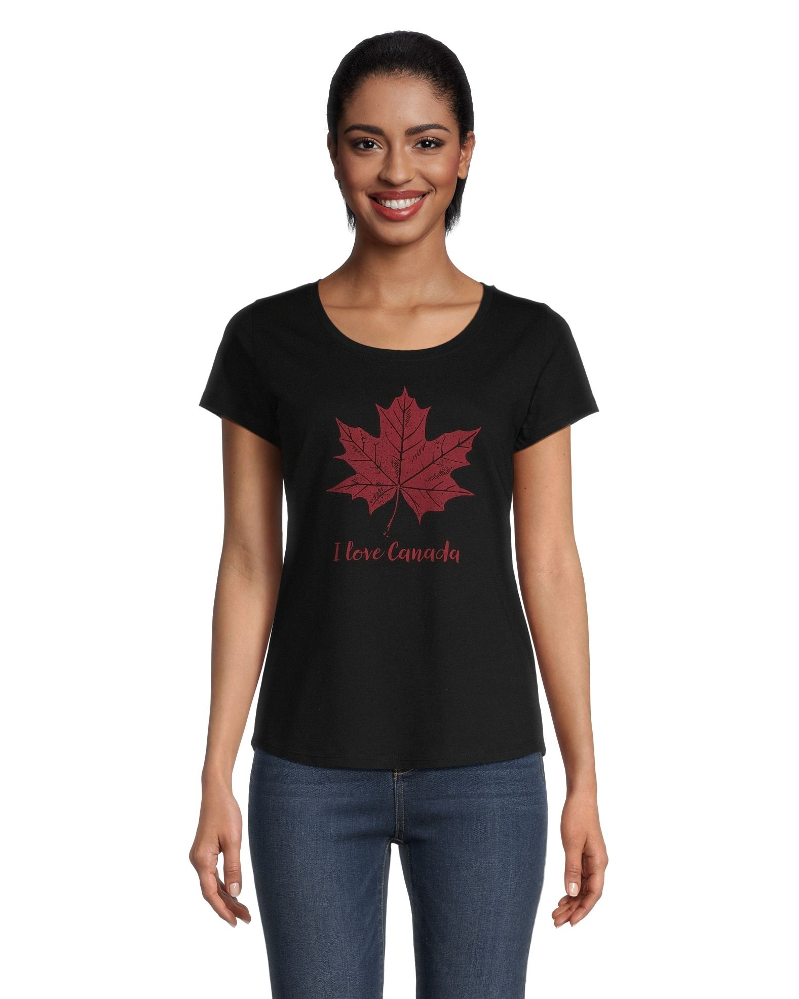 T-shirt pour femmes, Fête du Canada, Logo T-Shirt