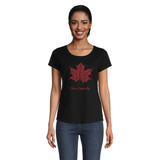 T-shirt pour femmes, Fête du Canada, Logo T-Shirt Front_Flat