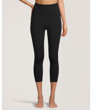 Legging court confortable à taille haute avec poche pour femmes, Shambhala