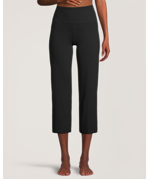 Legging court à taille haute et à jambe droite avec poche Live-in Confort pour femmes, Shambhala