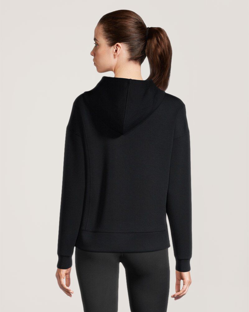 Chandail à capuche de coupe décontractée à manches longues pour femmes, Shambhala