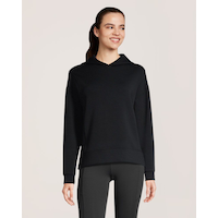 Chandail à capuche de coupe décontractée à manches longues pour femmes, Shambhala Front_Flat