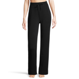 Shambhala Women's Super Soft Relaxed Fit Straight Leg Pants Front_Flat