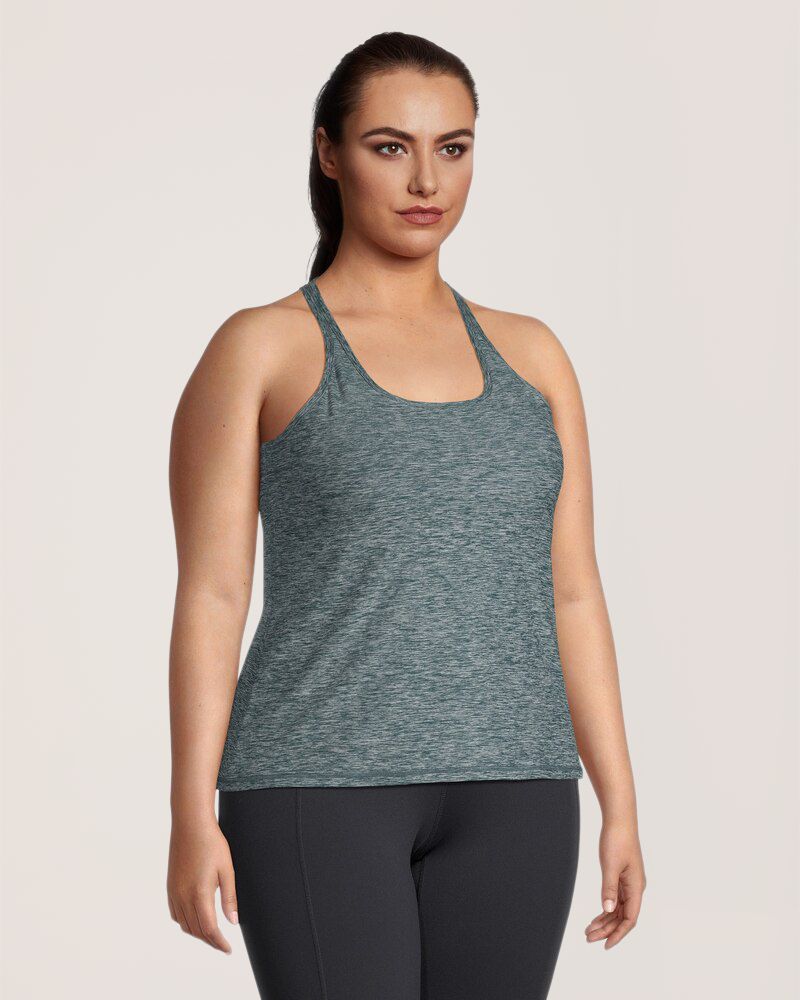 Débardeur à soutien-gorge intégré léger pour femmes, Shambhala