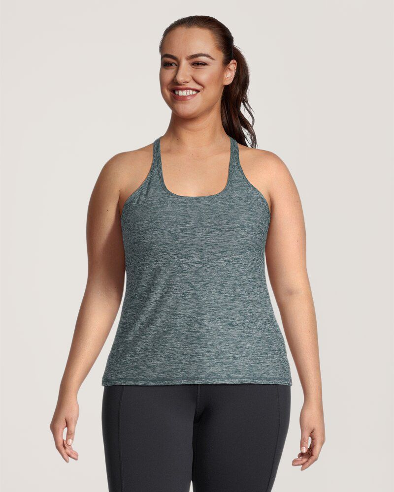 Débardeur à soutien-gorge intégré léger pour femmes, Shambhala