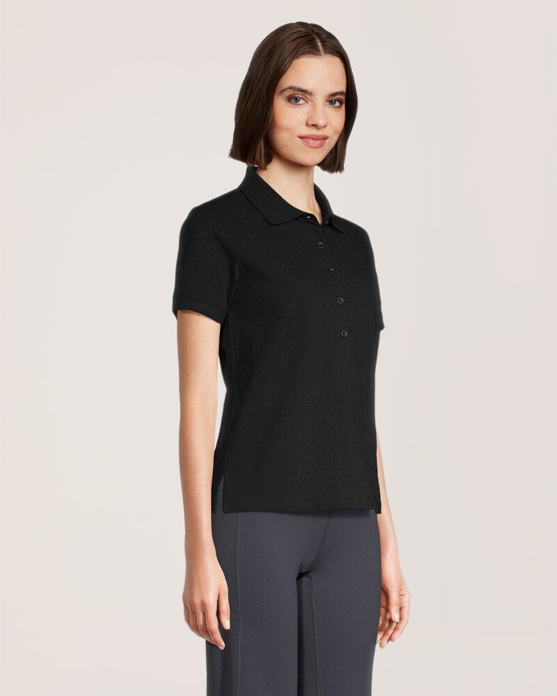 Polo piqué à manches courtes pour femmes, Shambhala