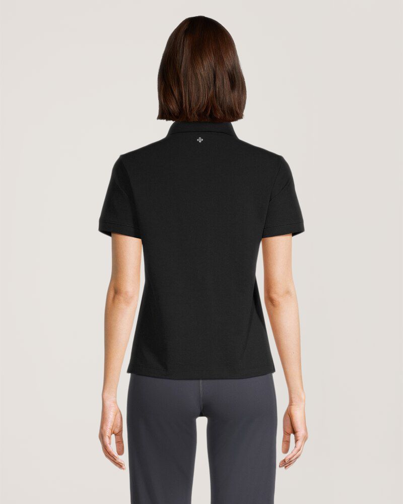 Polo piqué à manches courtes pour femmes, Shambhala