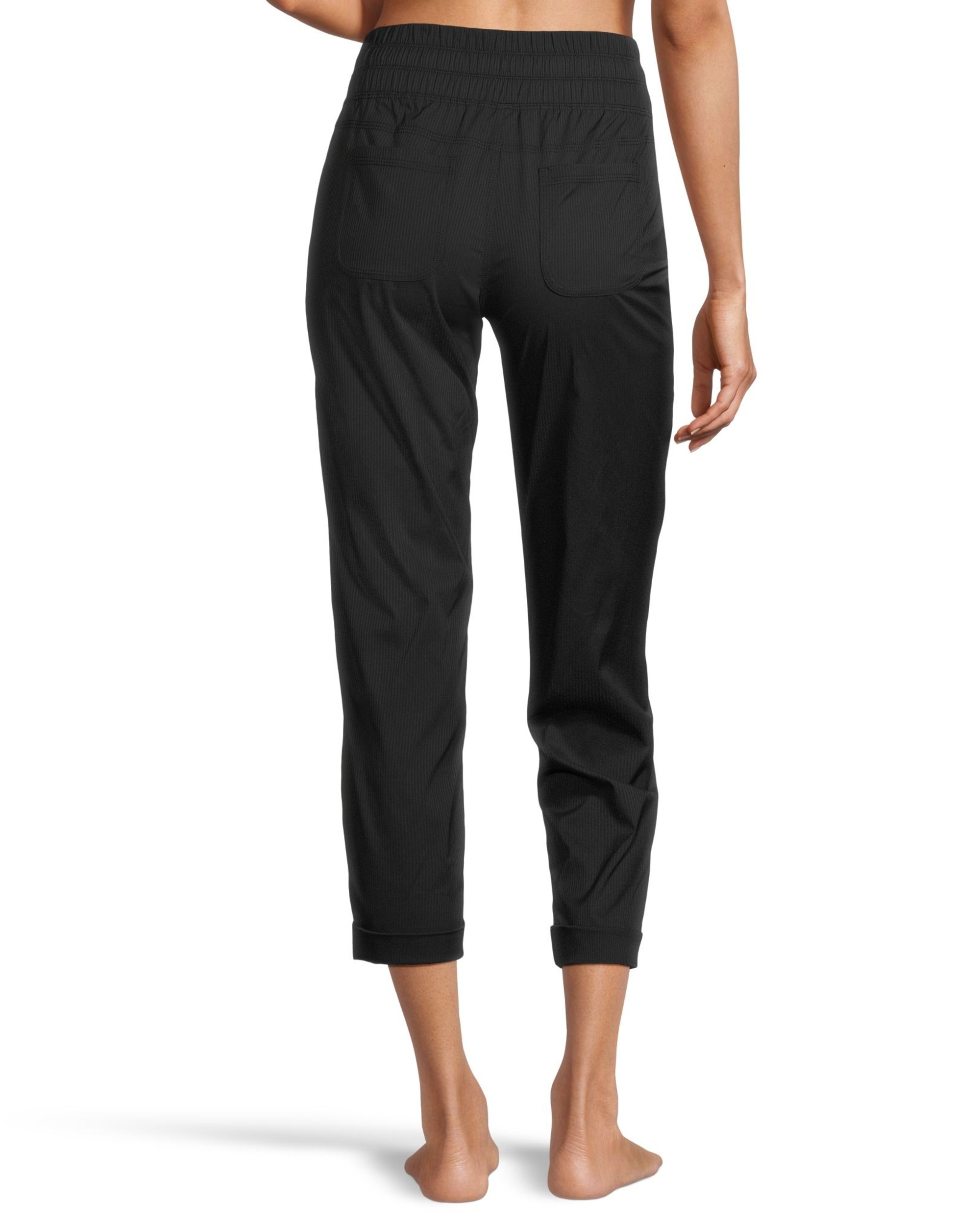 Shambhala Women's LiveIn Ease Mid Rise Capri Pants Marks