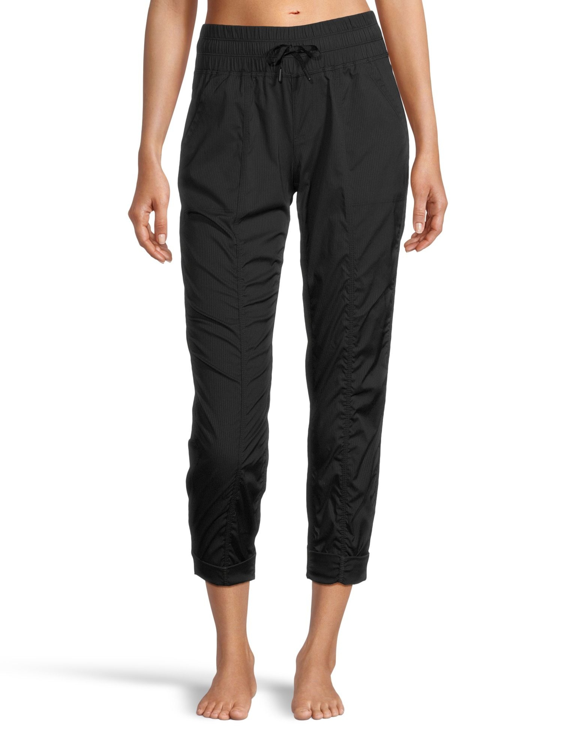 Shambhala Women's LiveIn Ease Mid Rise Capri Pants Marks