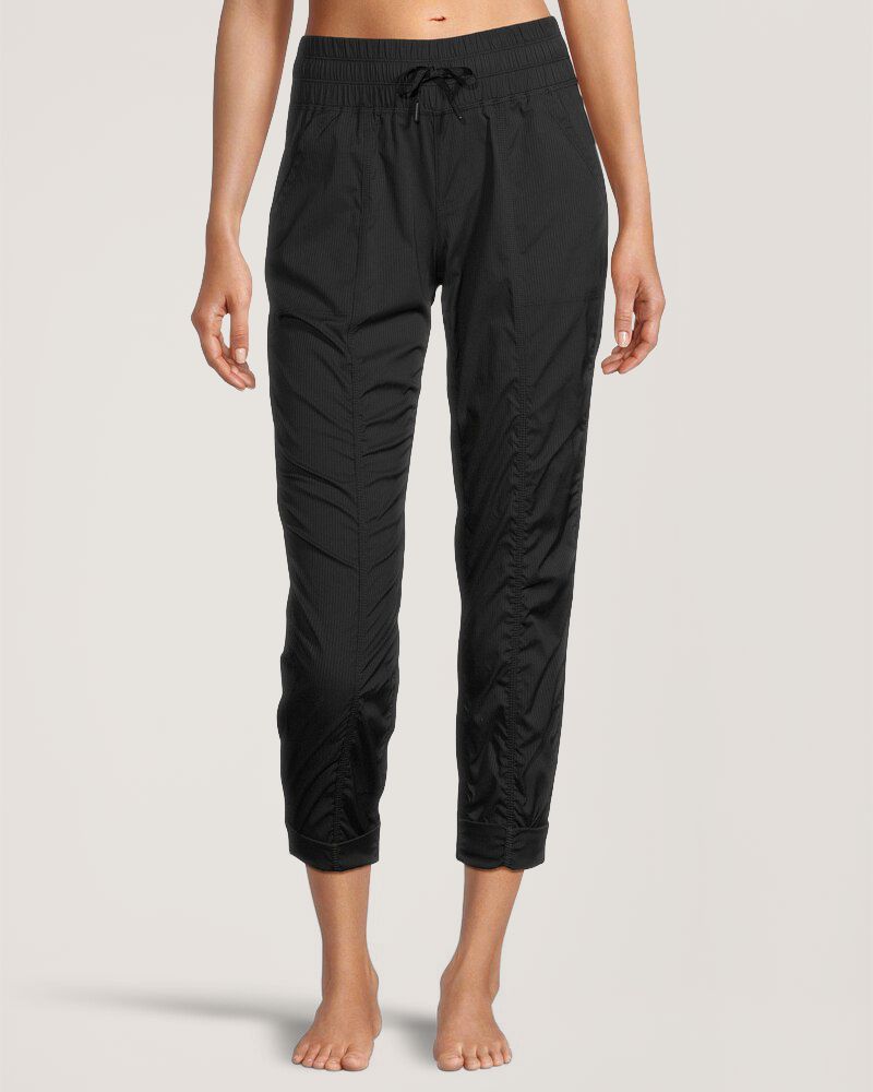 Shambhala Women's Live-In Ease Mid Rise Capri Pants