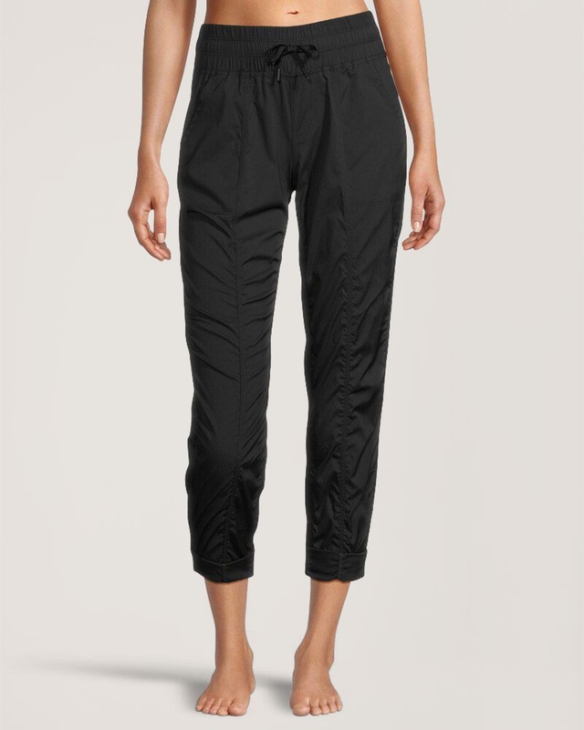 Shambhala Women's Live-In Ease Mid Rise Capri Pants