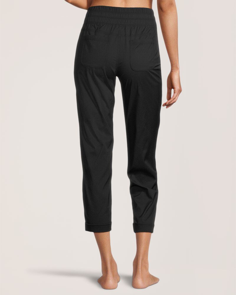 Shambhala Women's Live-In Ease Mid Rise Capri Pants