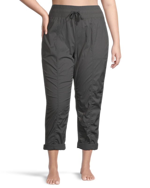 Shambhala Women's LiveIn Ease Mid Rise Capri Pants Marks