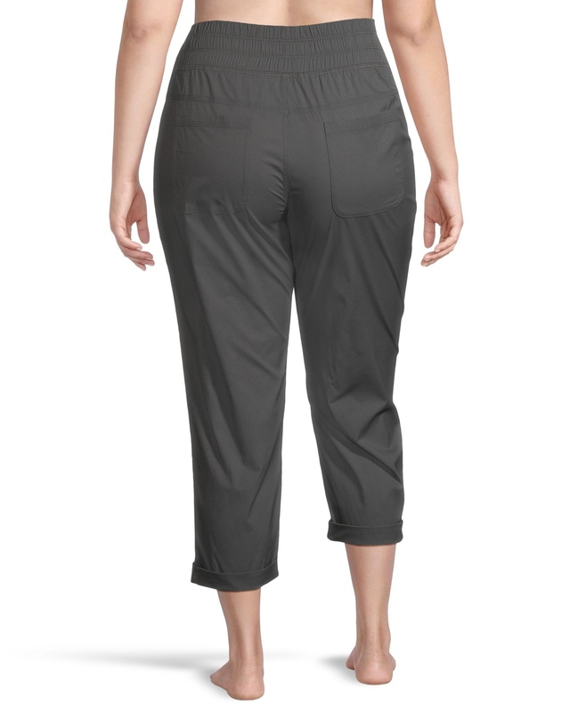 Shambhala Women's LiveIn Ease Mid Rise Capri Pants Marks
