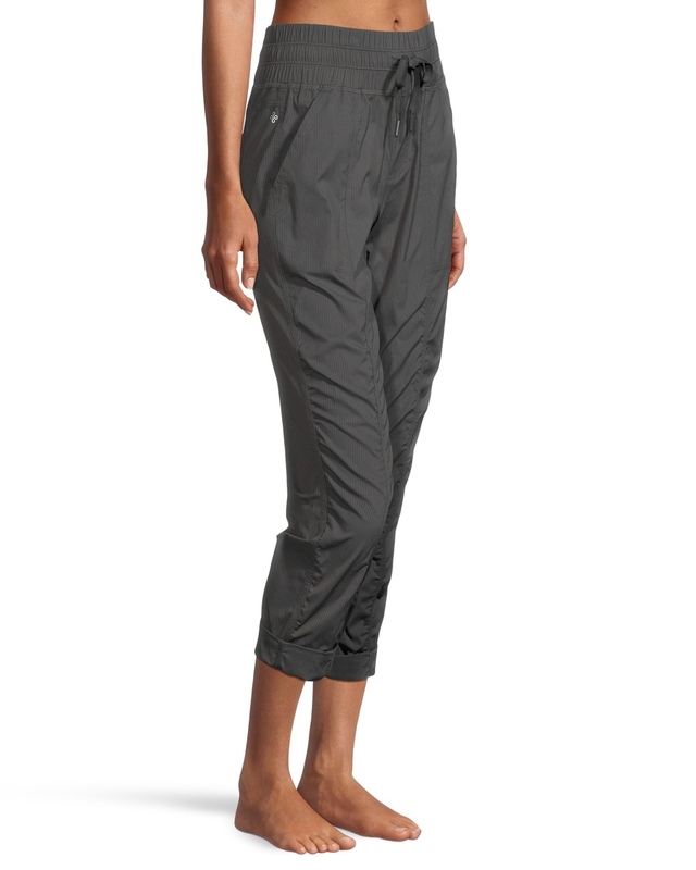 Shambhala Women's LiveIn Ease Mid Rise Capri Pants Marks
