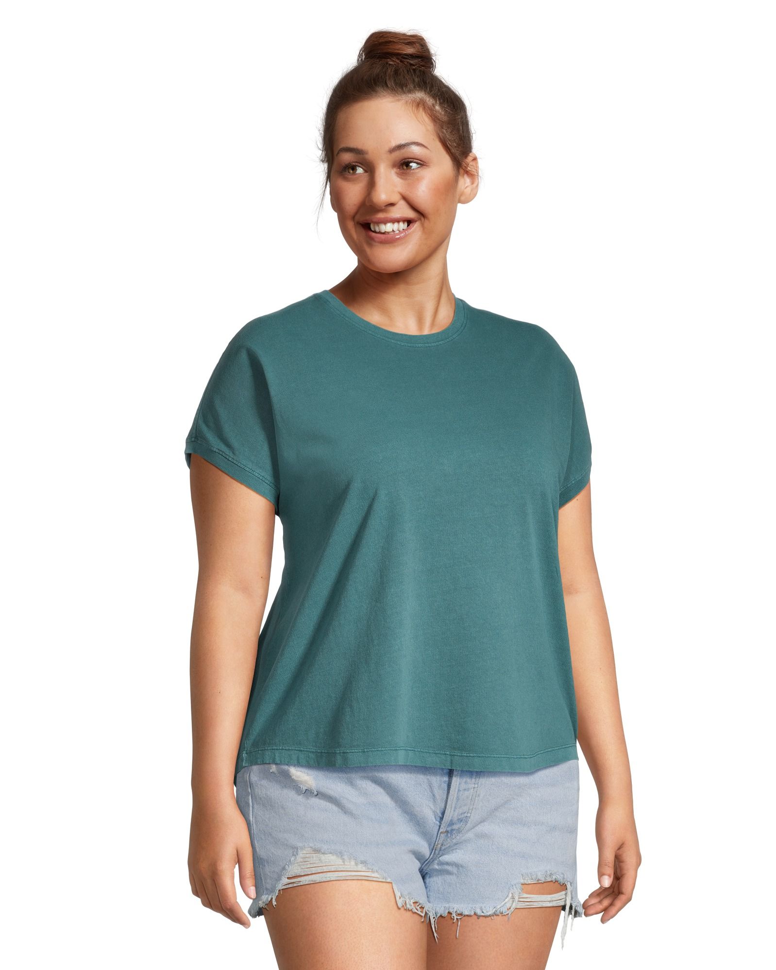 T-shirt teint en pièce à manches courtes, FarWest