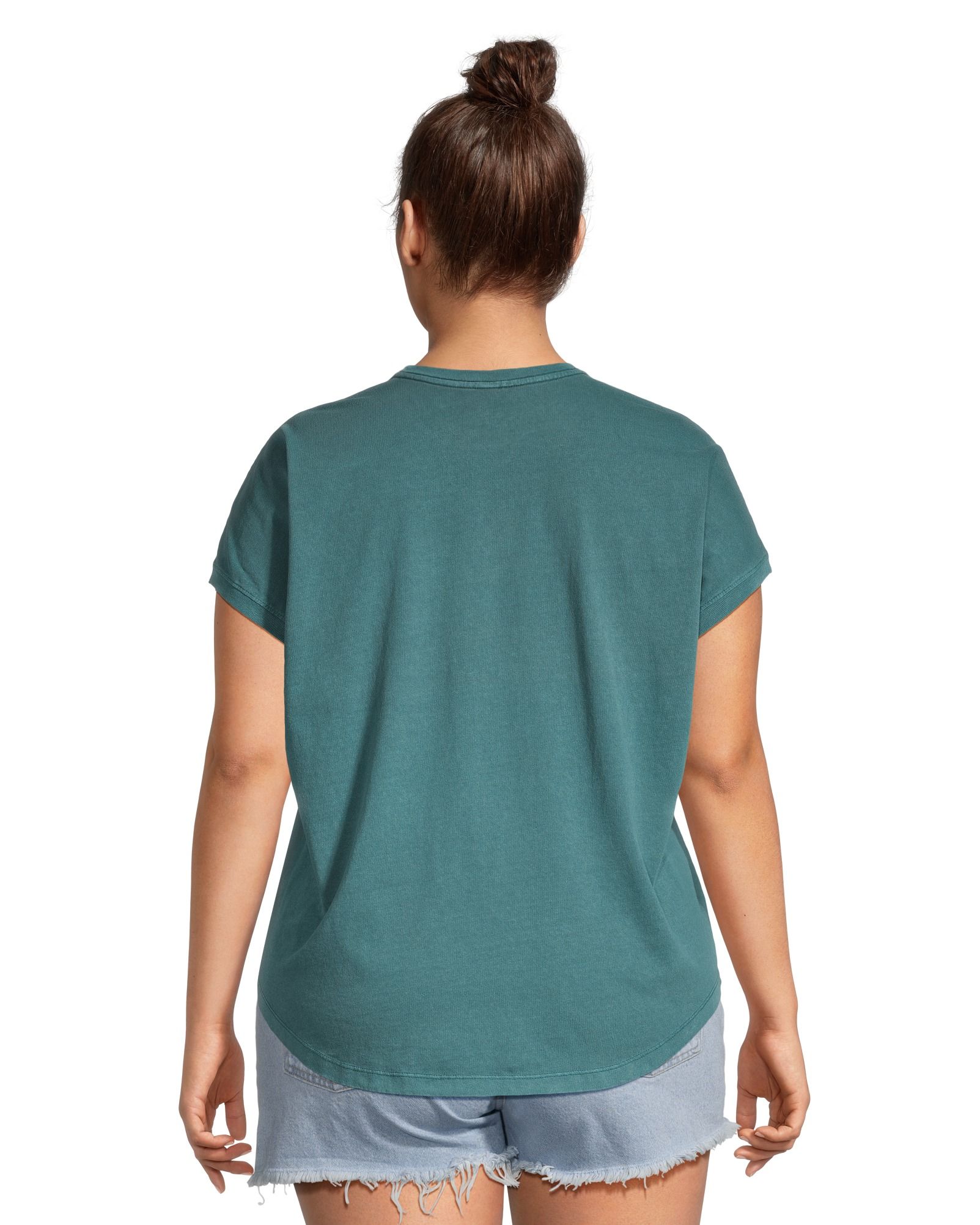 T-shirt teint en pièce à manches courtes, FarWest