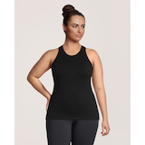 Débardeur sans coutures à col montant pour femmes, Shambhala Front_Flat