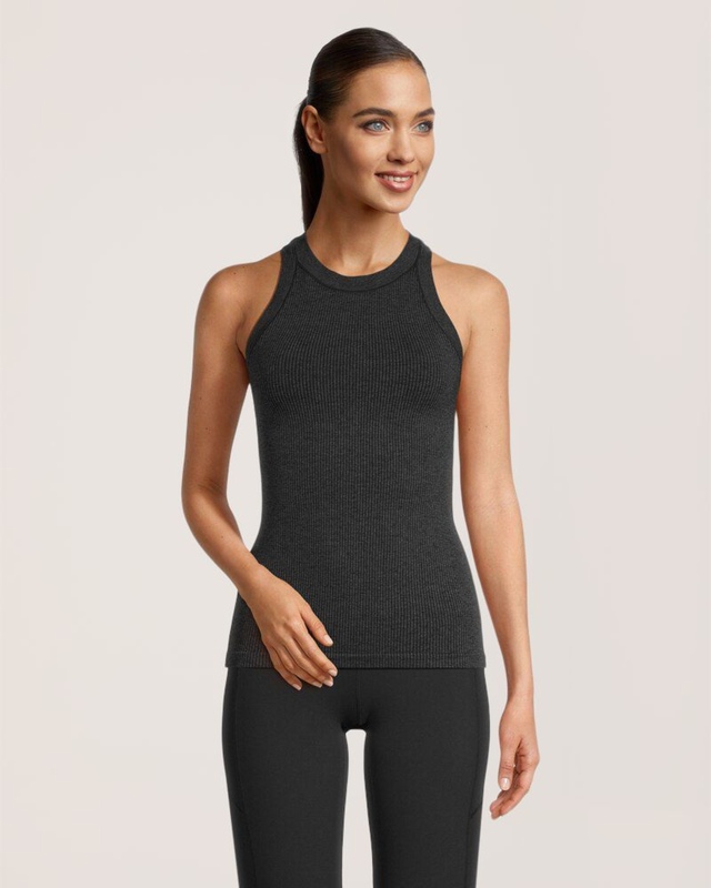 Débardeur sans coutures à col montant pour femmes, Shambhala