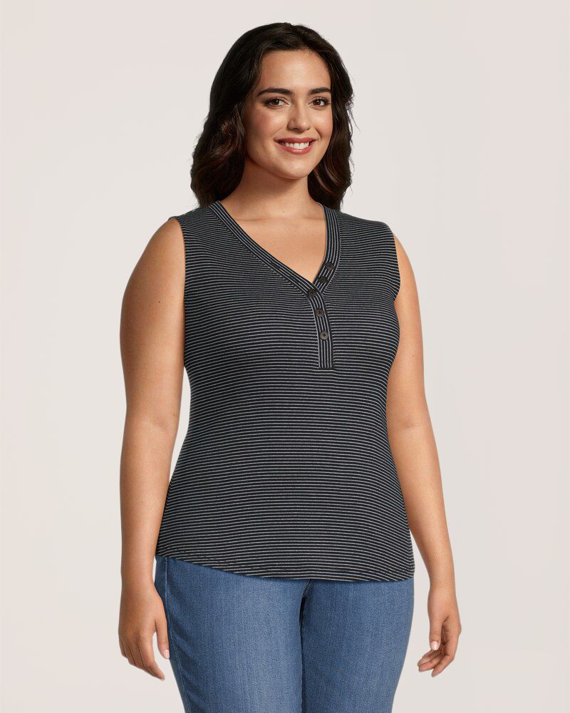 Débardeur à rayures pour femmes, Denver Hayes