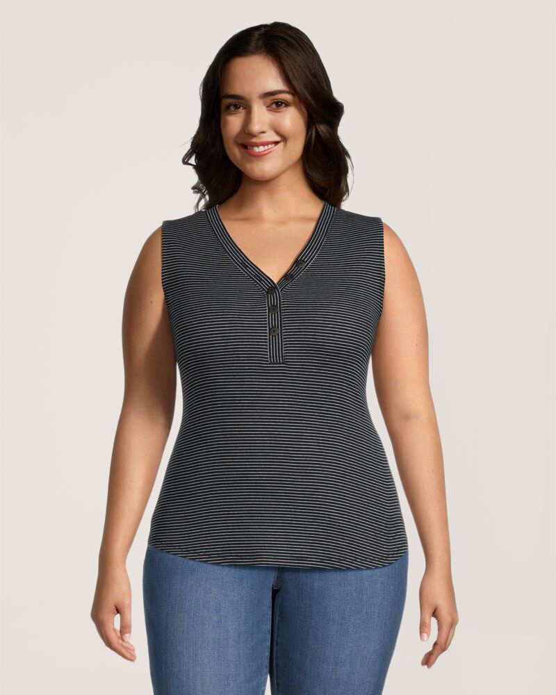 Débardeur à rayures pour femmes, Denver Hayes