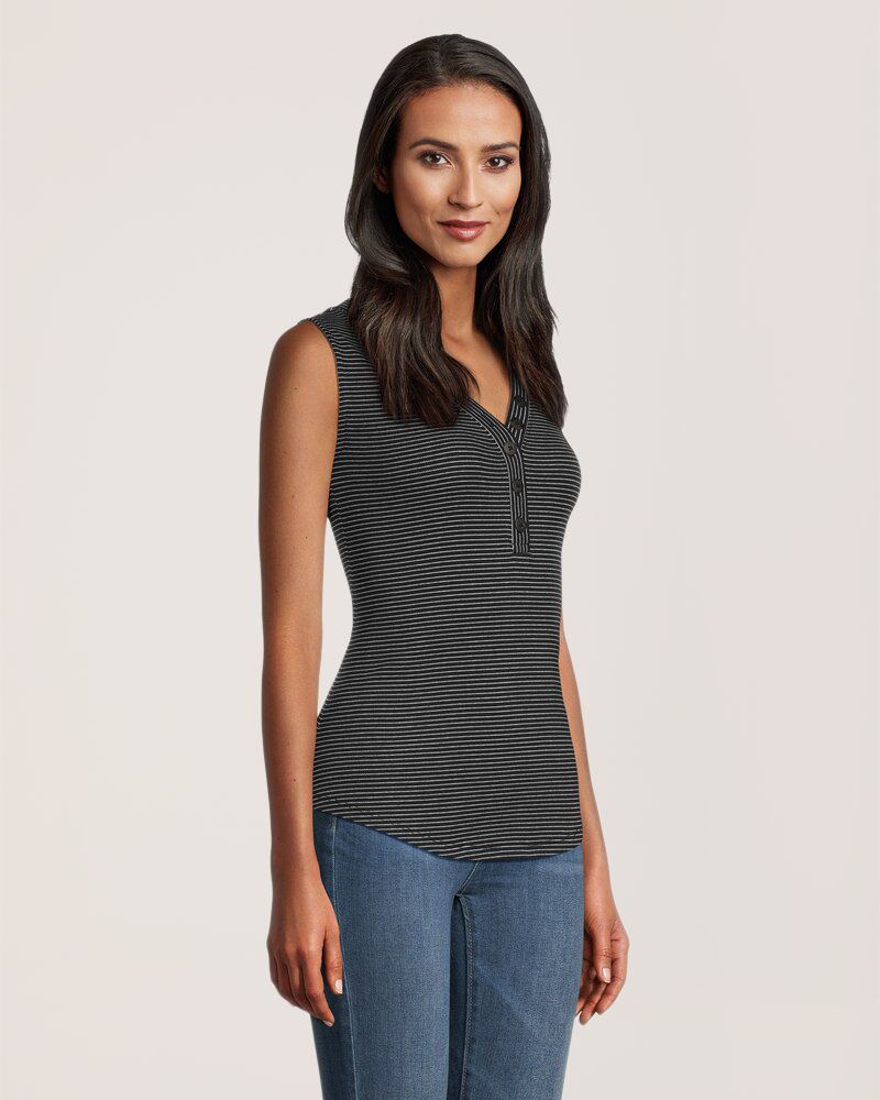 Débardeur à rayures pour femmes, Denver Hayes