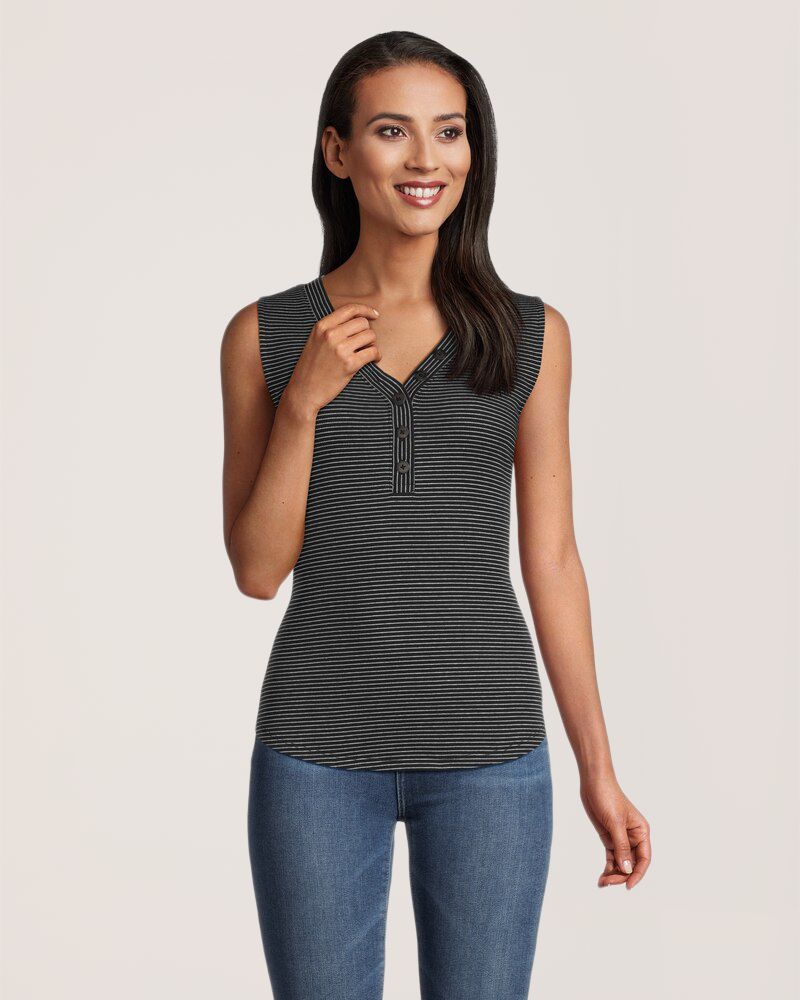 Débardeur à rayures pour femmes, Denver Hayes