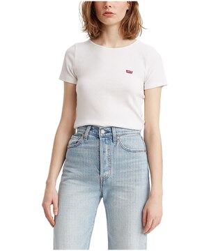 T-shirt en tricot côtelé pour femmes, Honey, Levi's