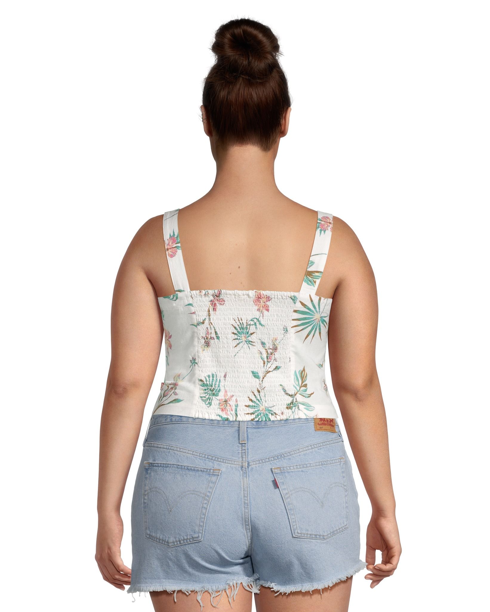 Haut en lin sans manches pour femmes, Lottie