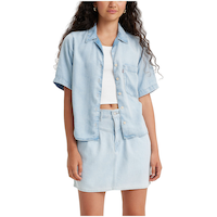 Chemise boutonnée à coupe décontractée pour femmes, Joyce Resort, Levi's Front_Flat