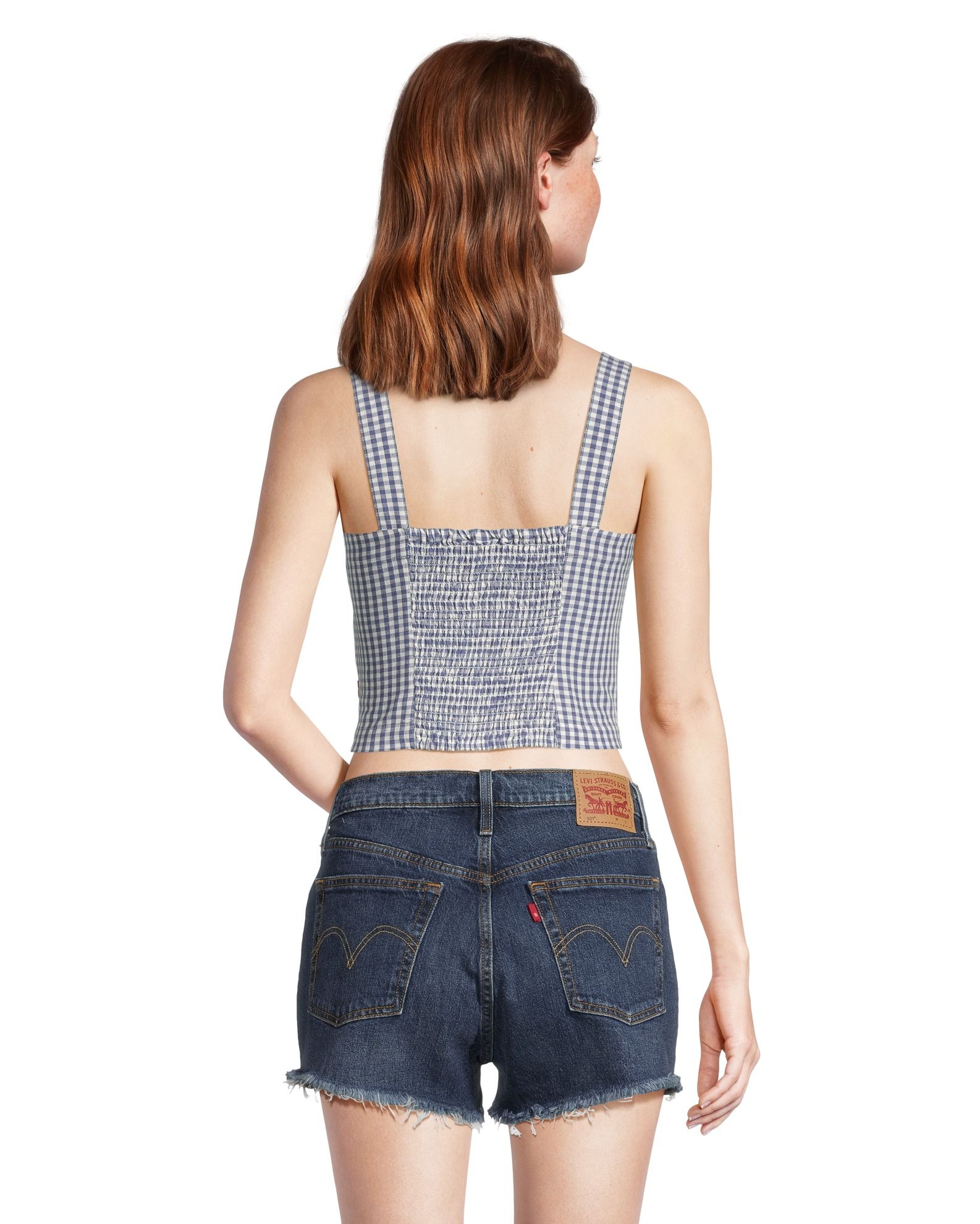 Haut en lin sans manches pour femmes, Lottie