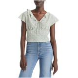 Chemisier à encolure en V et à coupe cintrée pour femmes, Mylene, Levi's Front_Flat